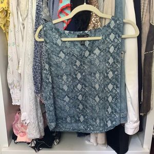 Aqua shirt